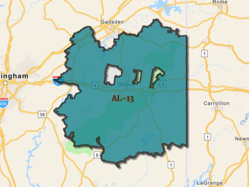 Outline of Anniston, Alabama, representing expansion opportunities