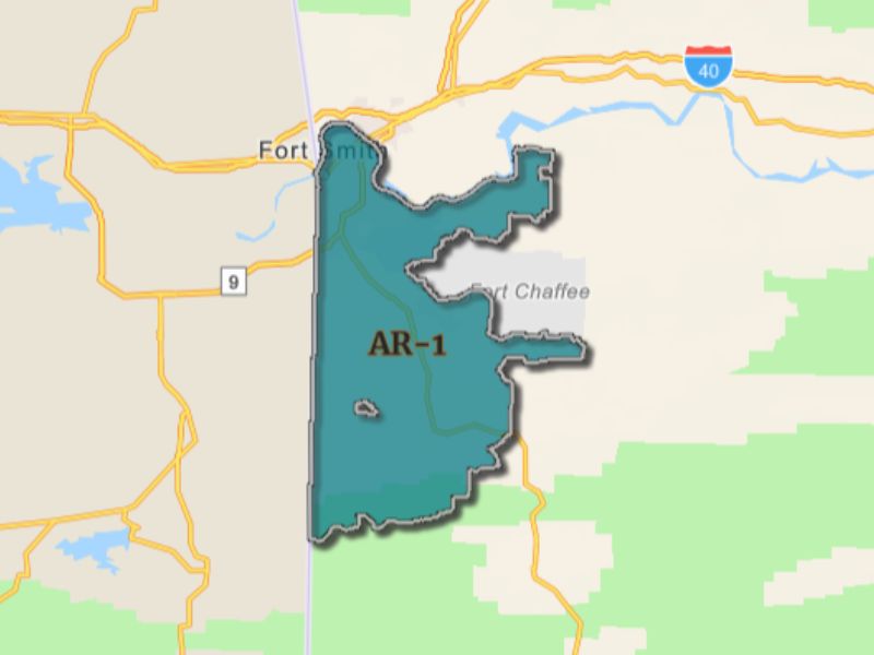 Outline of Fort Smith, Arkansas, representing expansion opportunities