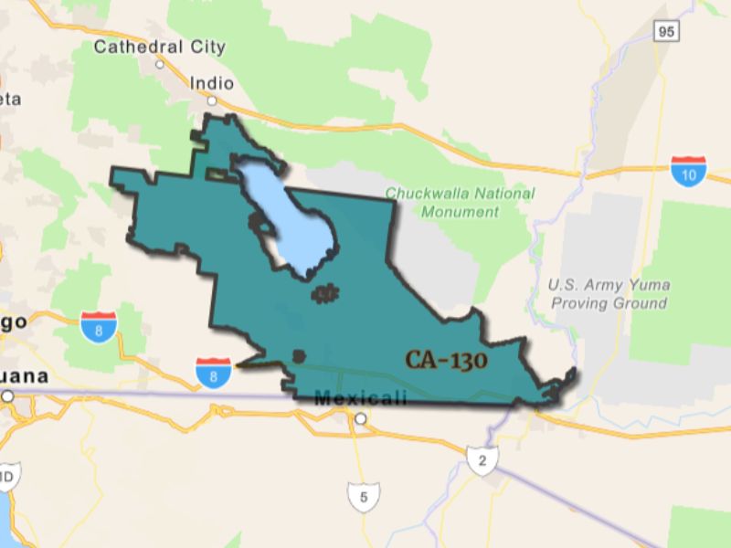  Outline of El Centro, California, representing expansion opportunities