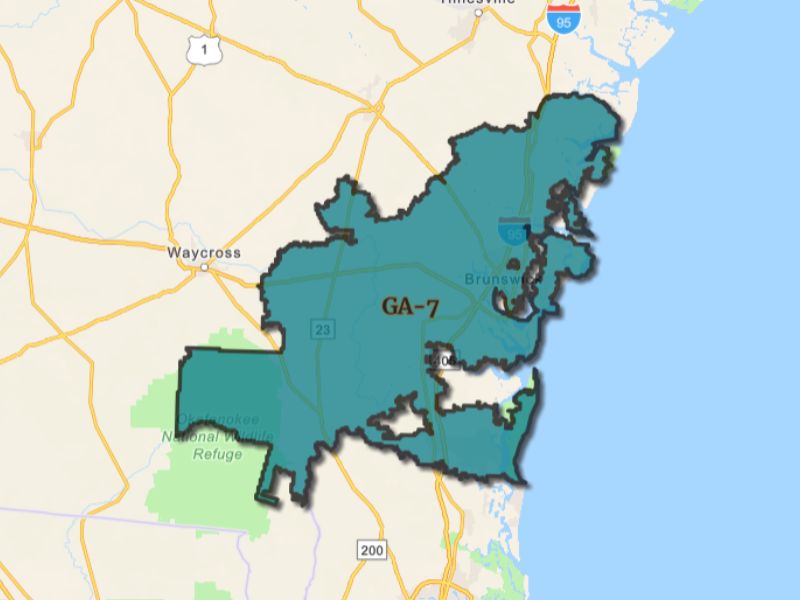  Outline of Brunswick, Georgia, representing expansion opportunities