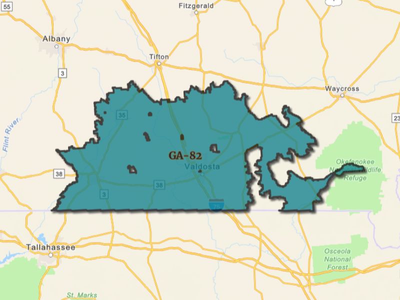  Outline of Valdosta, Georgia, representing expansion opportunities