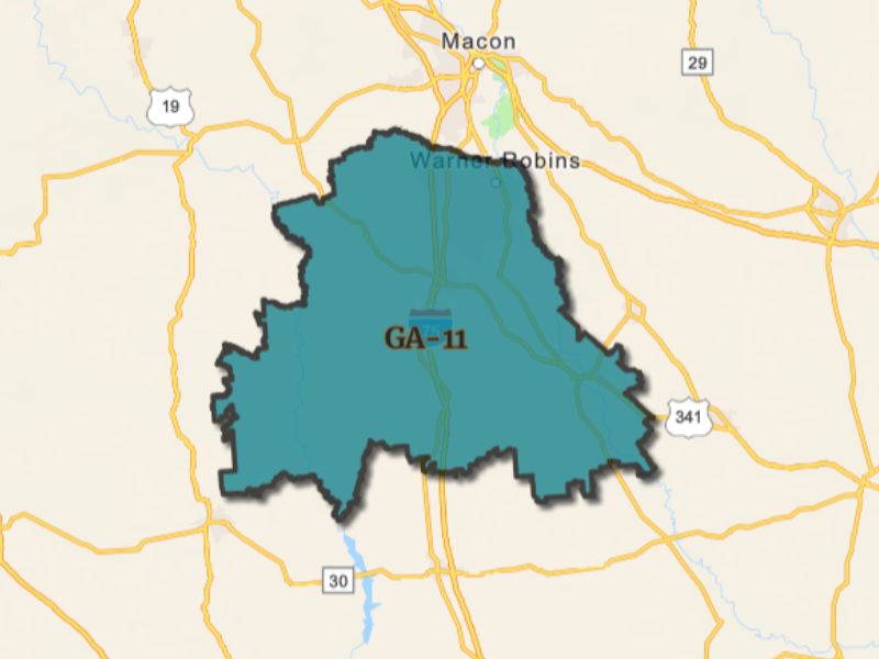  Outline of Warner Robins, Georgia, representing expansion opportunities