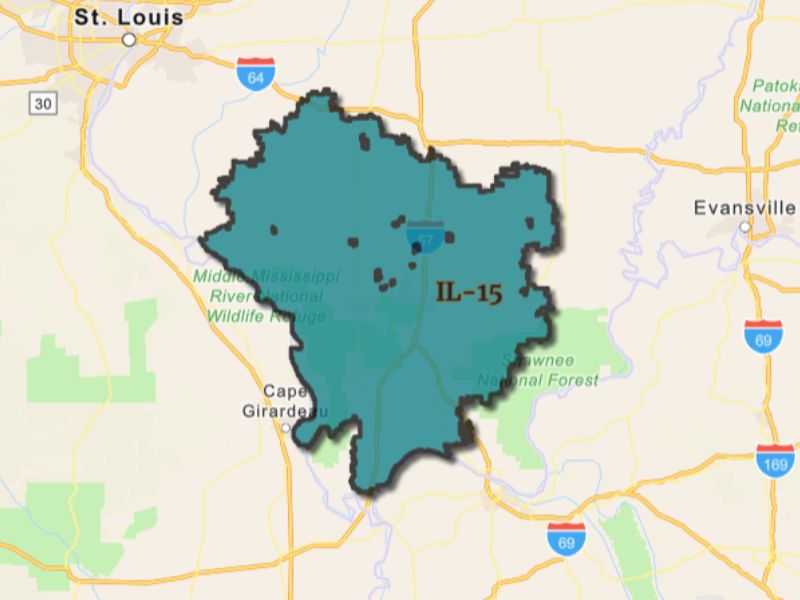  Outline of Carbondale, Illinois, representing expansion opportunities