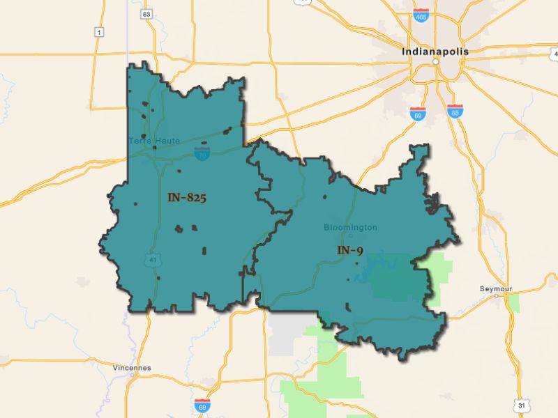  Outline of Bloomington, Indiana, representing expansion opportunities
