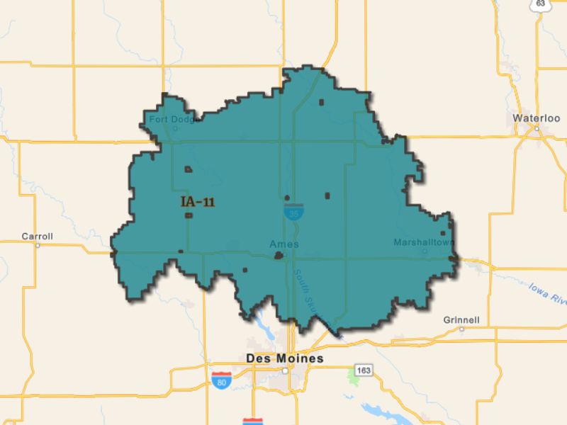  Outline of Ames, Iowa, representing expansion opportunities