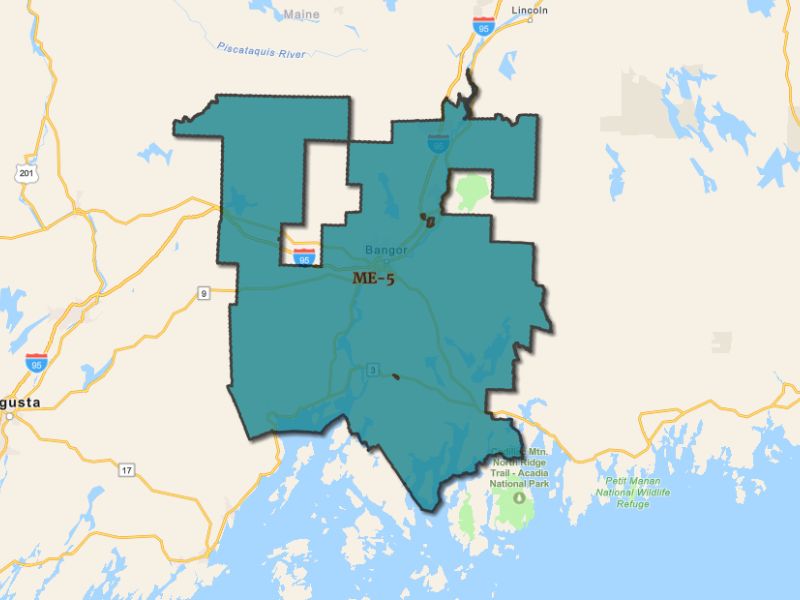  Outline of Bangor, Maine, representing expansion opportunities