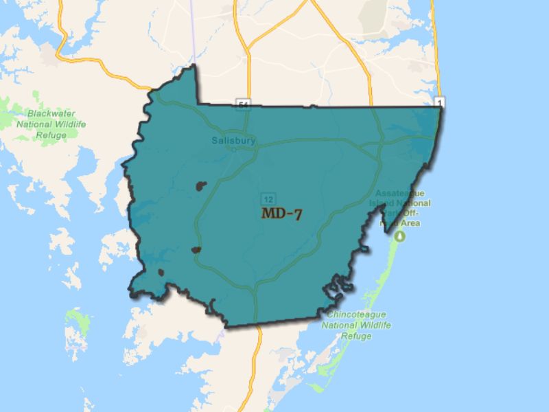  Outline of Salisbury, Maryland, representing expansion opportunities