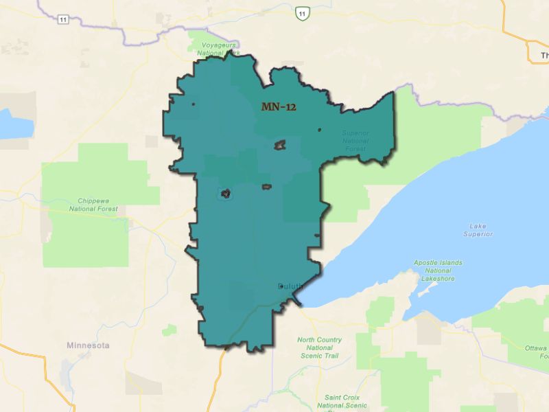  Outline of Duluth, Minnesota, representing expansion opportunities