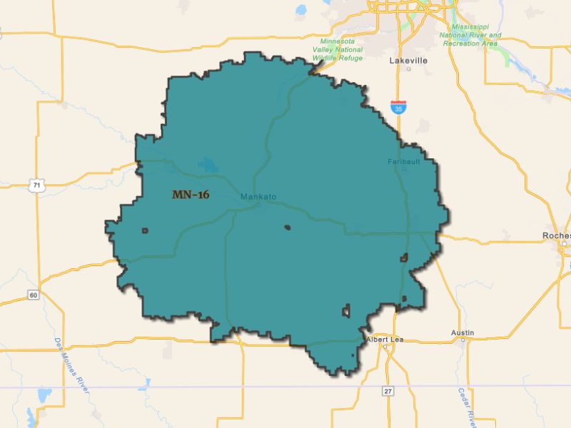  Outline of Mankato, Minnesota, representing expansion opportunities