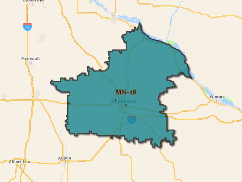  Outline of Rochester, Minnesota, representing expansion opportunities