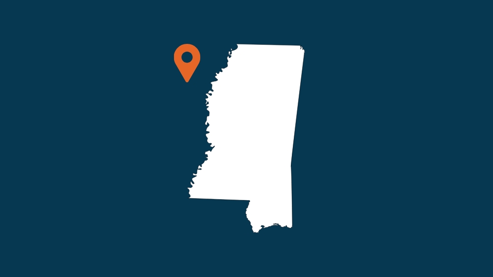 Outline of the state of Mississippi