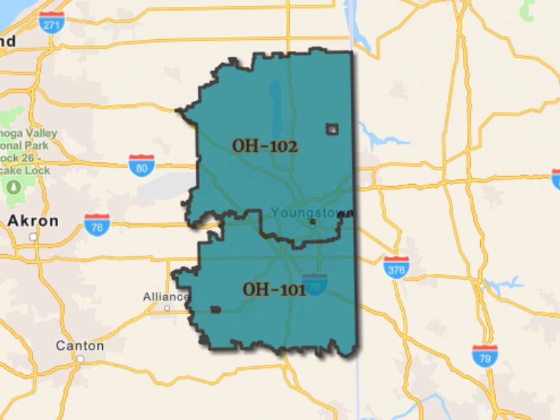  Outline of Youngstown, Ohio, representing expansion opportunities