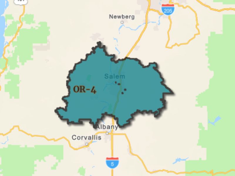  Outline of Salem, Oregon, representing expansion opportunities