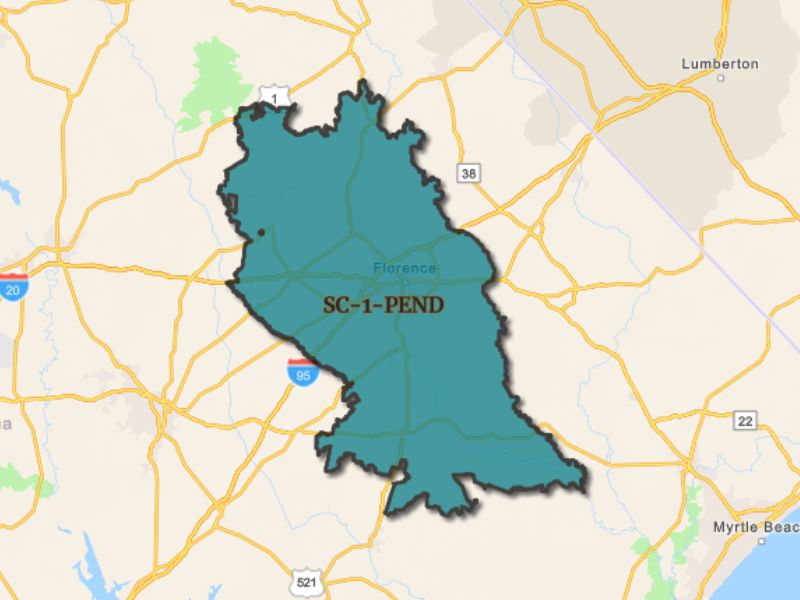  Outline of Florence, South Carolina, representing expansion opportunities