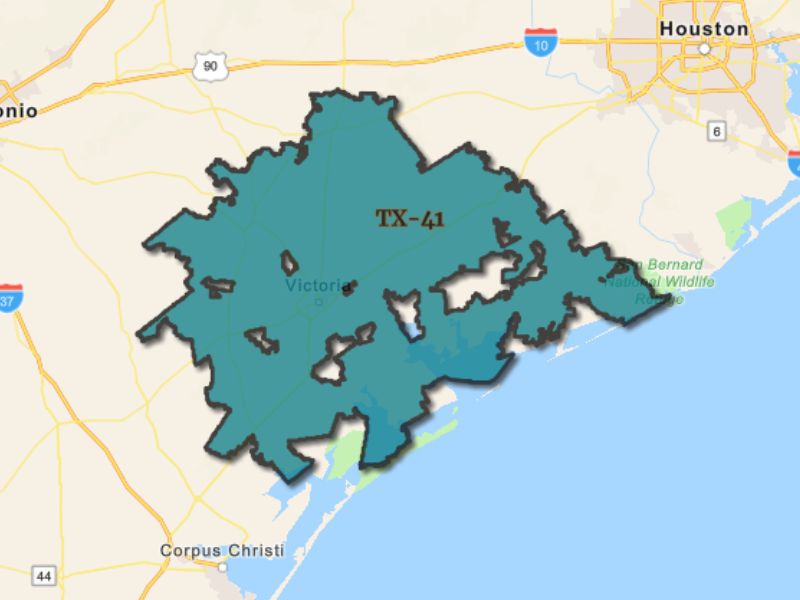  Outline of Victoria, Texas, representing expansion opportunities