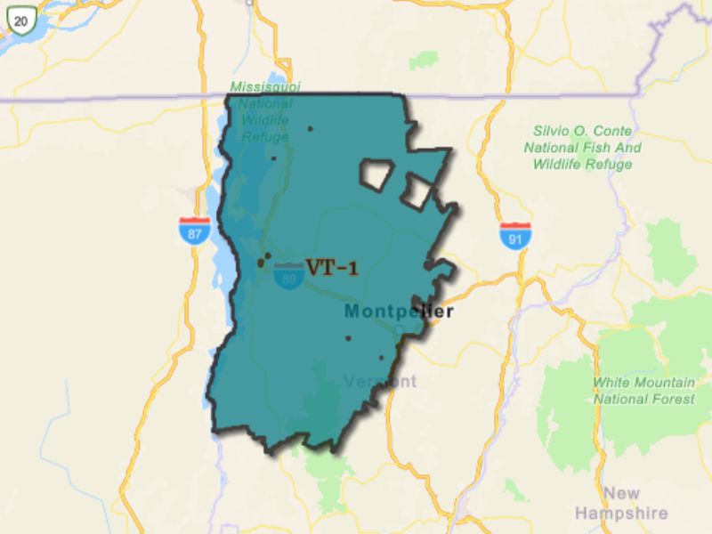  Outline of Burlington, Vermont, representing expansion opportunities
