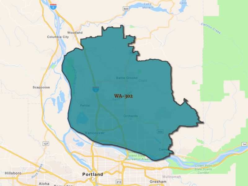  Outline of Yakima, Washington, representing expansion opportunities