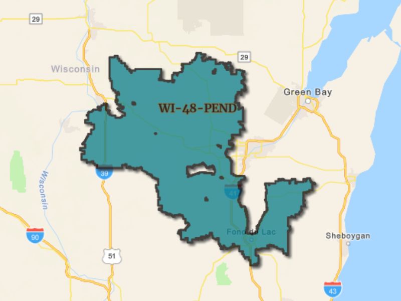  Outline of Fond Du Lac, Wisconsin, representing expansion opportunities