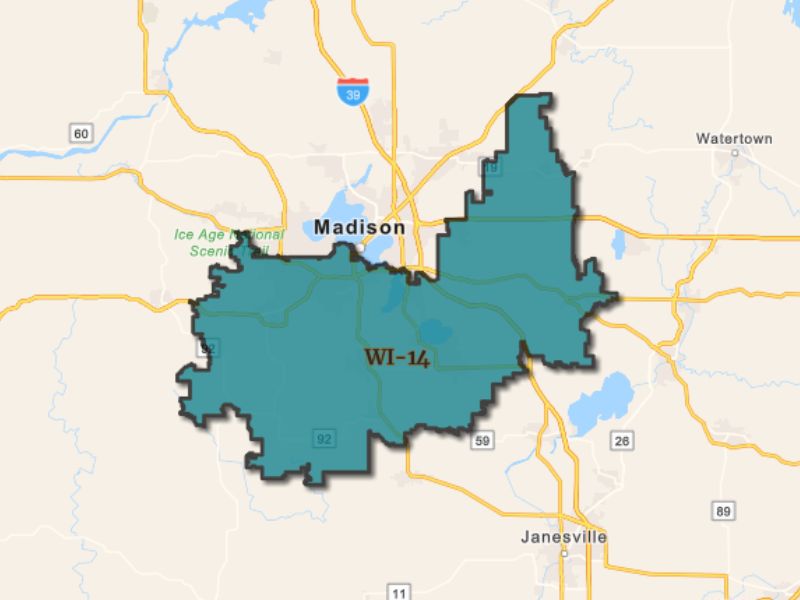  Outline of Madison, Wisconsin, representing expansion opportunities