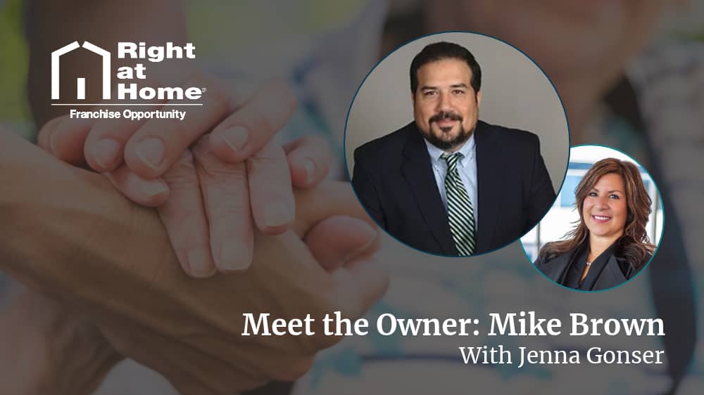 Professional Headshot of Right at Home Franchisee Mike Brown