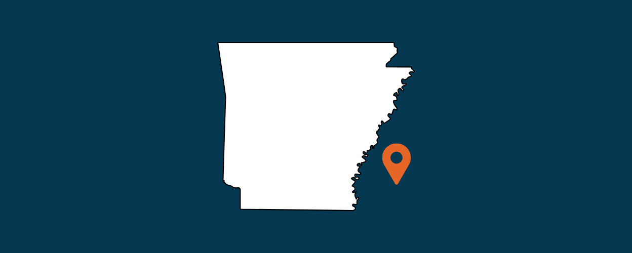 Outline of the state of Arkansas