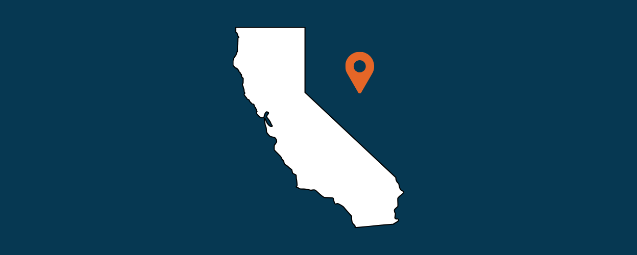 Outline of the state of California