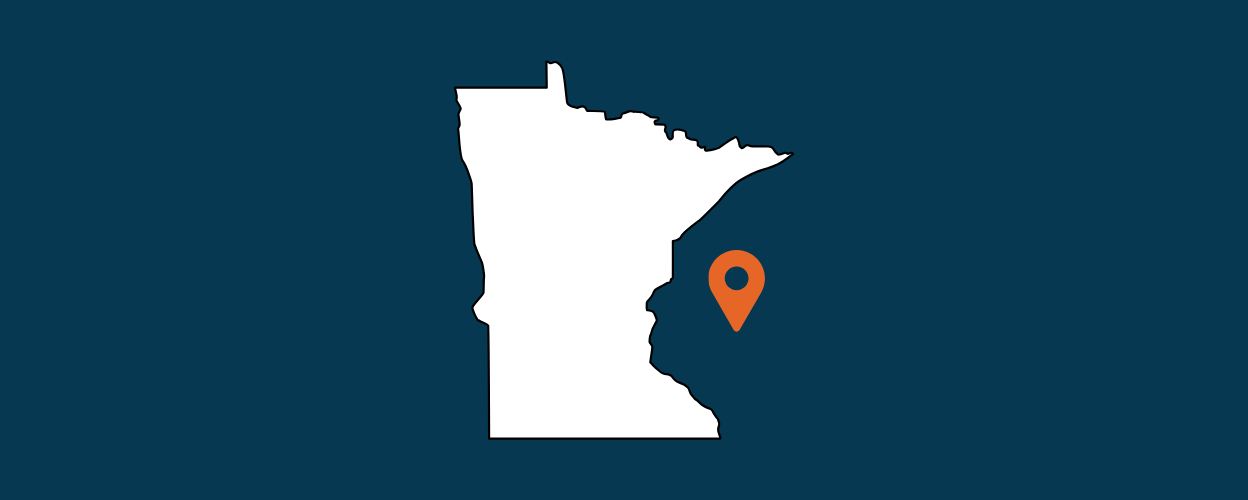 Outline of the state of Minnesota