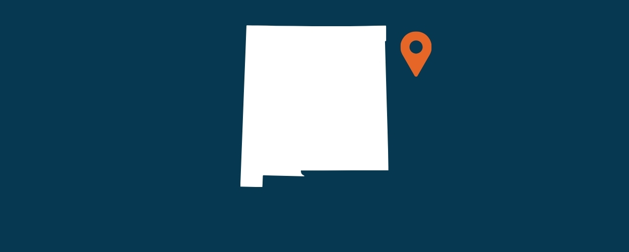 Outline of the state of New Mexico