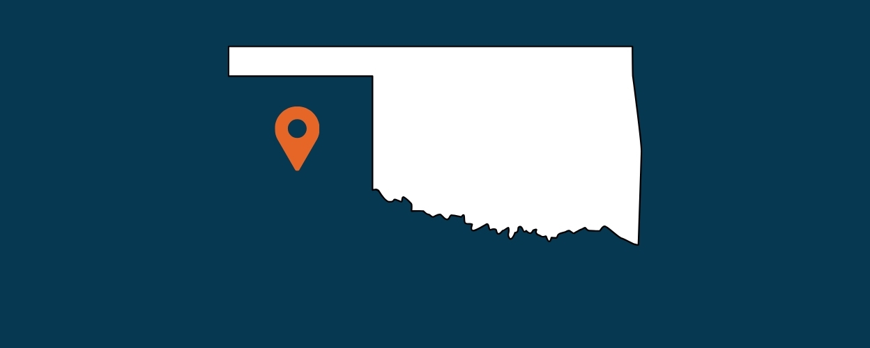 Outline of the state of Oklahoma
