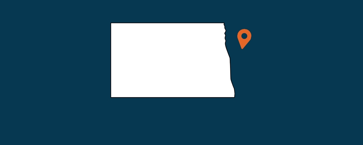 Outline of the state of South Dakota
