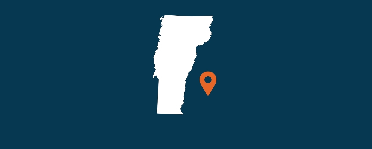 Outline of the state of Vermont
